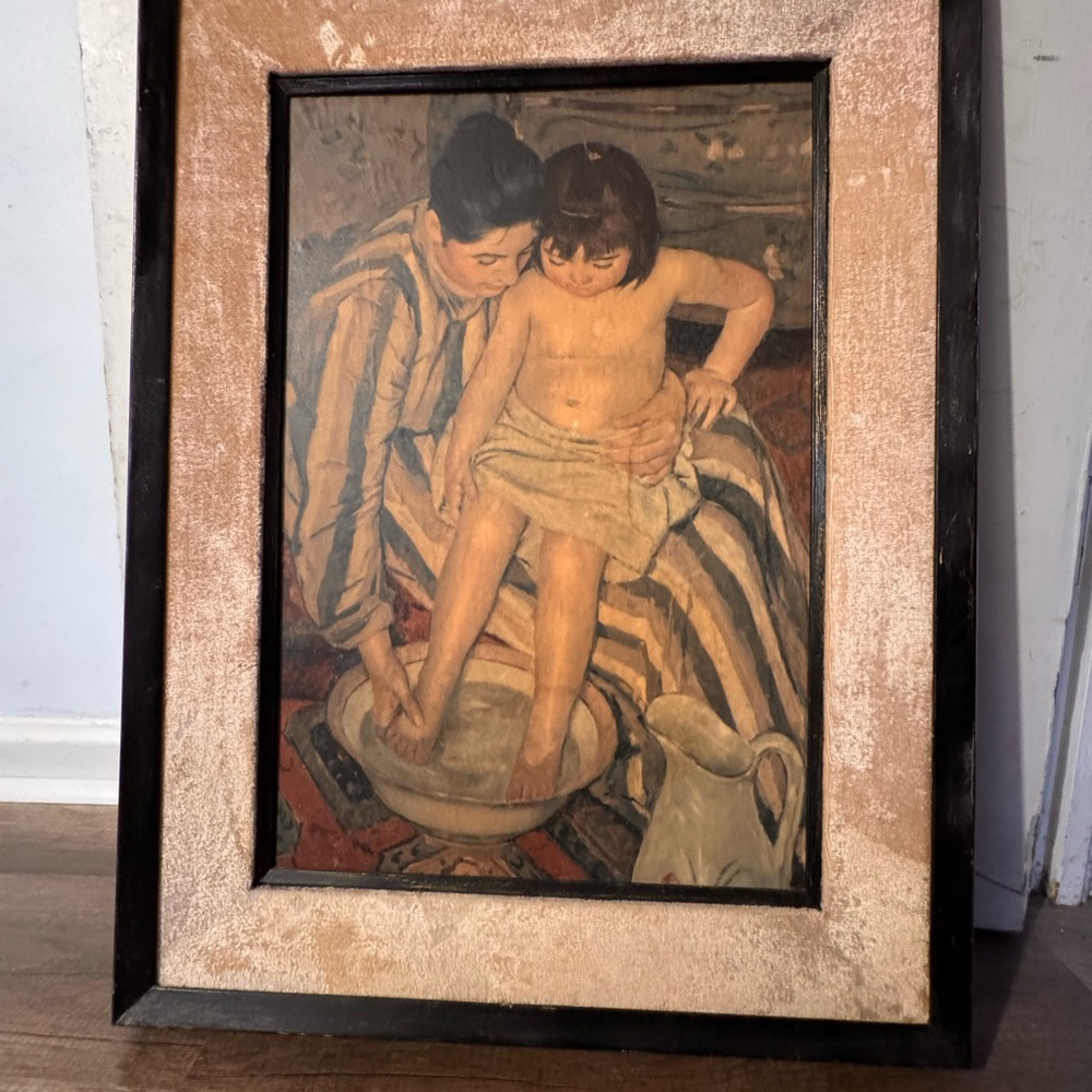 Framed Vintage Art Print